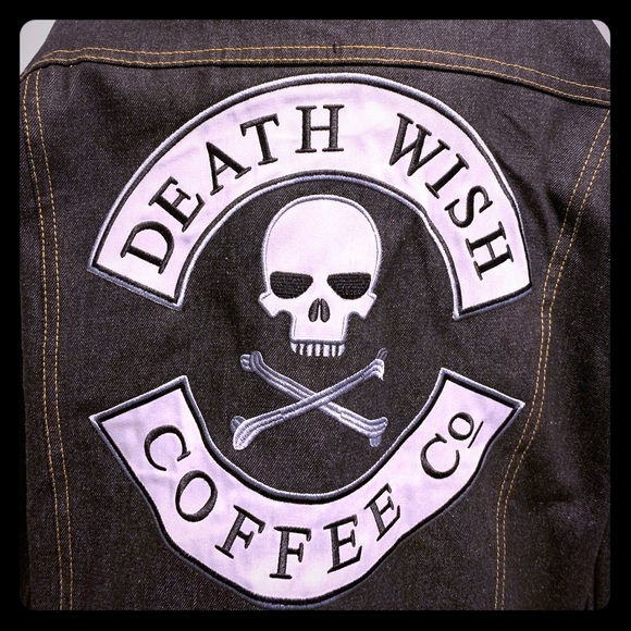 Death Wish Coffee Other - Death Wish Coffee Denim Jacket